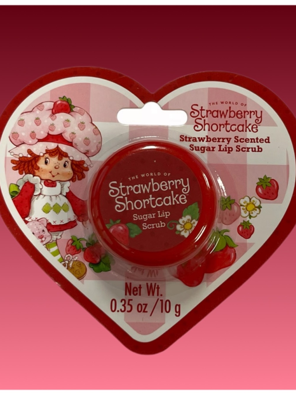 Strawberry Shortcake Strawberry Scented Sugar Lip Scrub